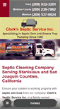 Mobile Screenshot of clarksepticservice.com